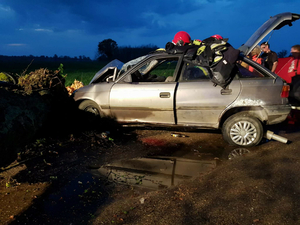 Wypadek drogowy w gminie Susz 