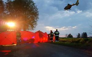 Wypadek drogowy w gminie Susz