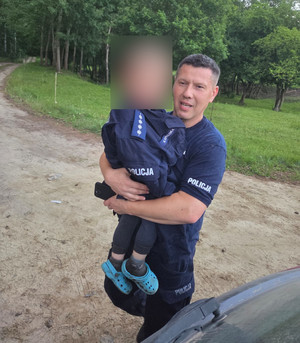 Policjant i dziecko
